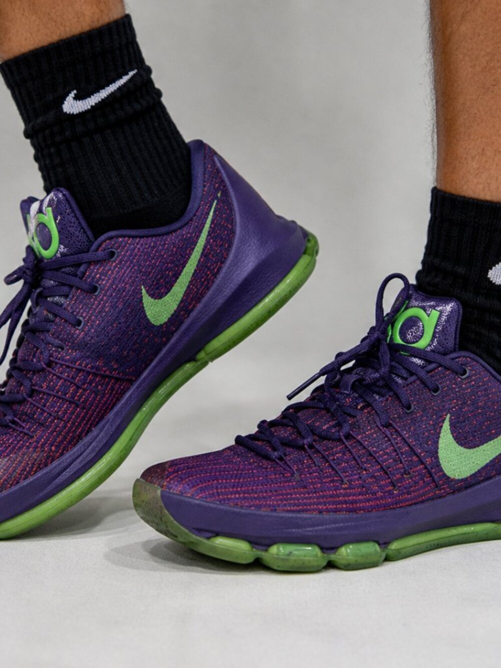 Nike KD 8 Court Purple Green Men’s Size 11.5 Basketball Shoes